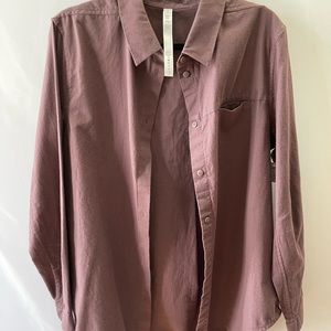 Casual Lululemon womens button up